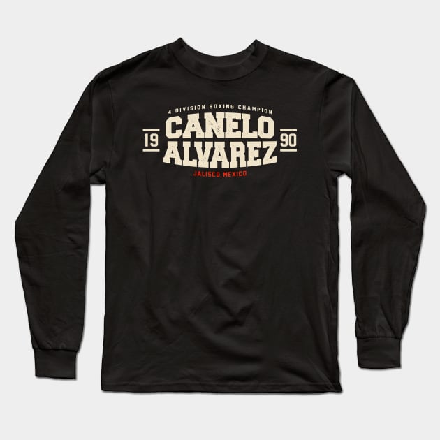 canelo alvarez jalisco Long Sleeve T-Shirt by SmithyJ88